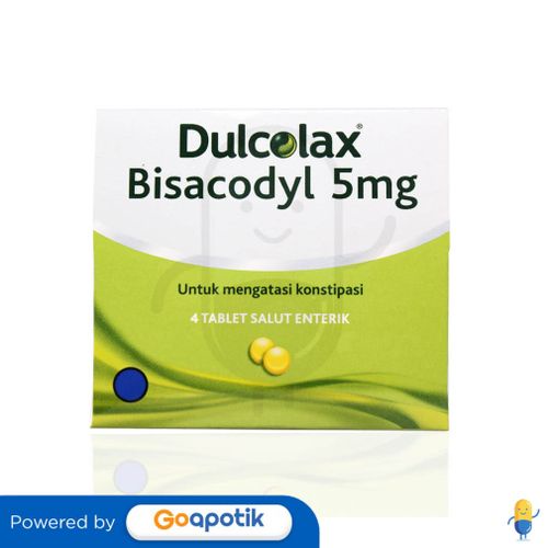 Dulcolax 5 Mg Strip 4 Tablet