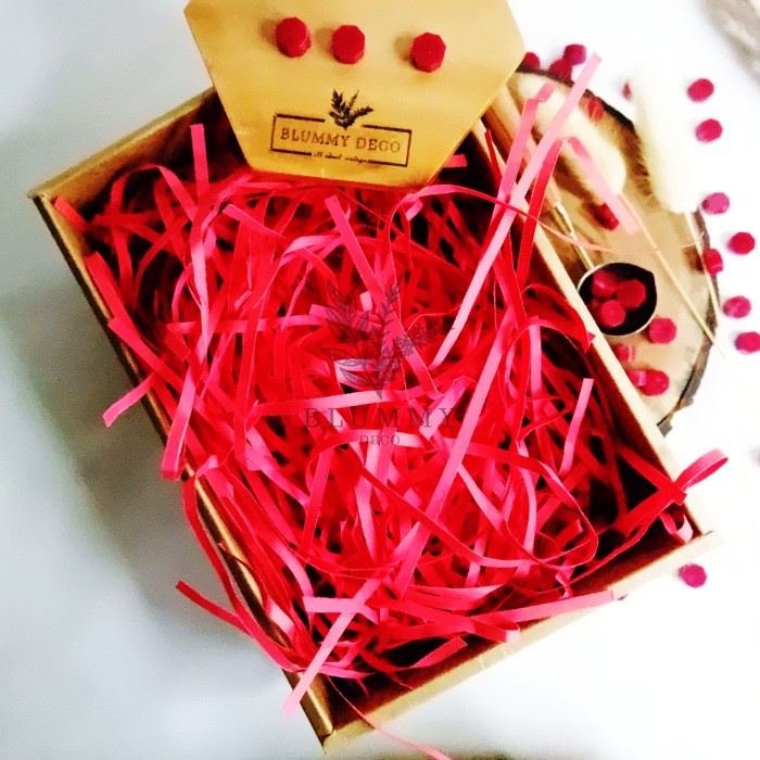 

Kertas Cacah Kertas Serut Kertas Shredded ShreddedPaper Kertas Potong - Merah