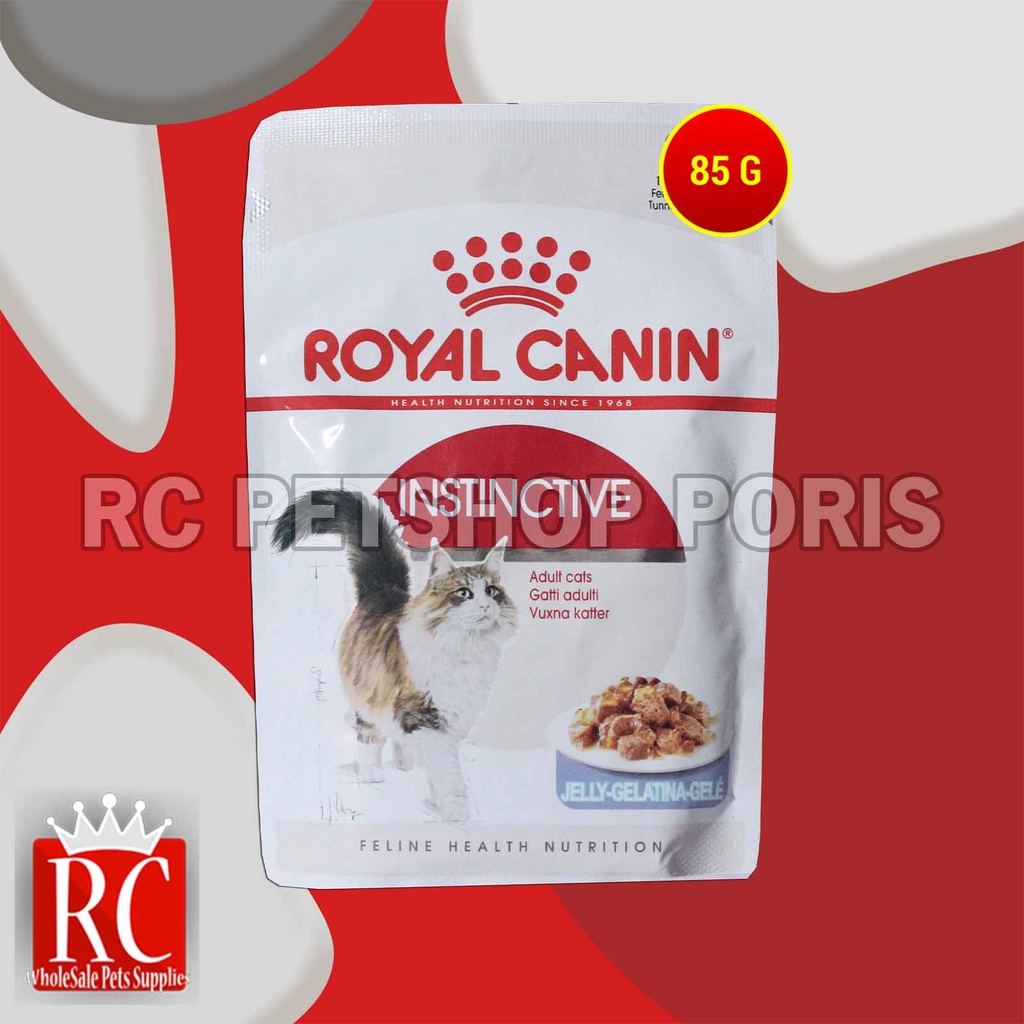 Cat Food / Makanan Kucing Royal Canin Instinctive Jelly / Gravy 85 Gr