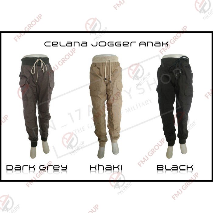 Celana Joger Anak Tactical Outdoor Ripstop