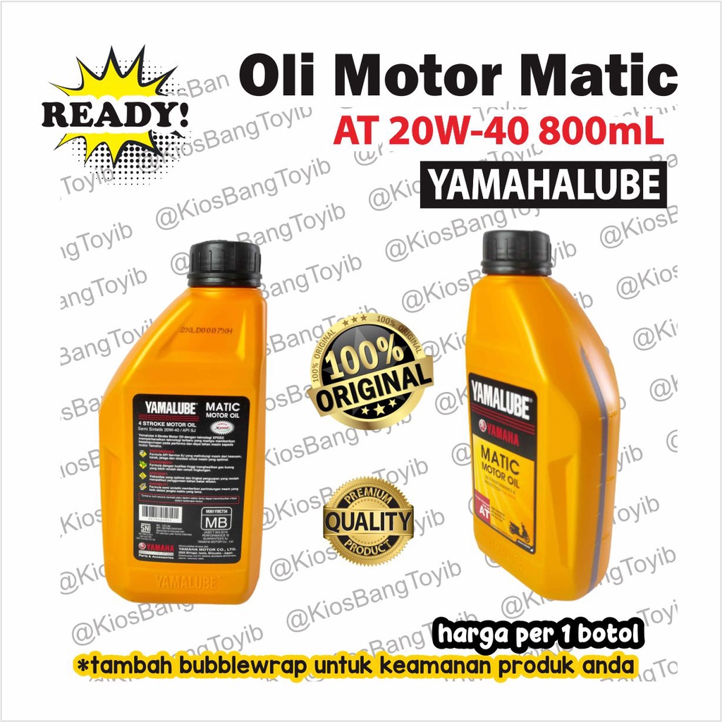 Oli Motor Matic Yamaha Yamalube ORI 20W 40 800mL 0.8L Engine Oil Matic