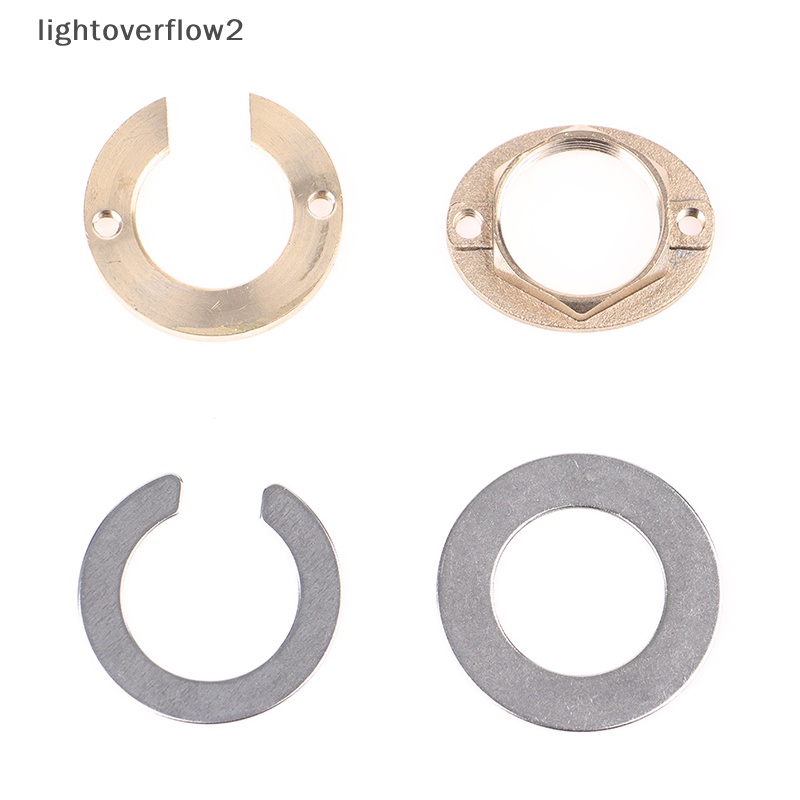 [lightoverflow2] Keran Kran Keran Kuningan Tipe C Anti Lepas Mur Cap Fixing Fitg Kit [ID]