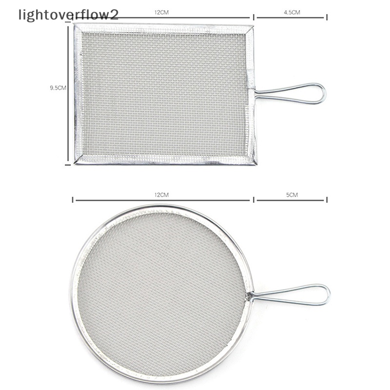 [lightoverflow2] Art Ceramic Glaze Sieve Stainless Steel Mud Mesh Strainer Alat Tembikar [ID]