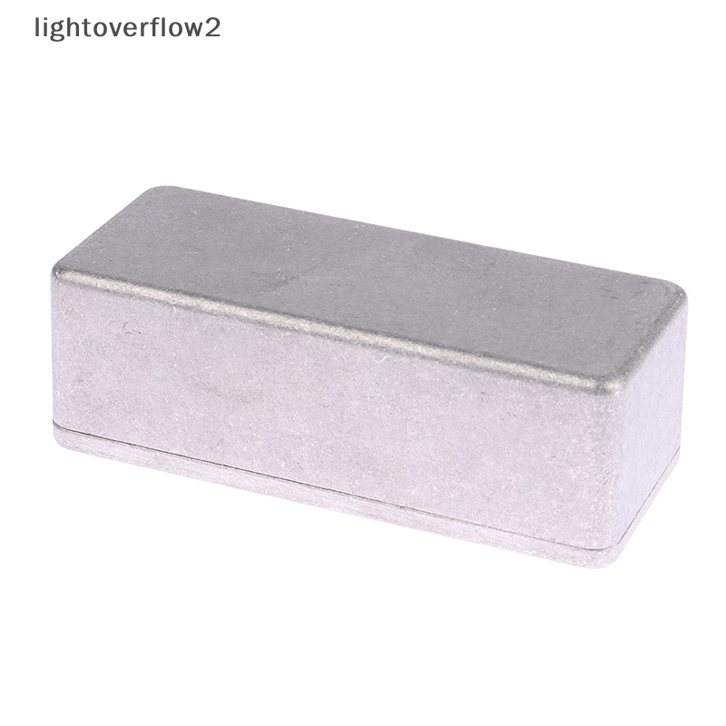 [lightoverflow2] 1pc Silver Aluminium Enclosure Case 1590A Kotak Proyek Elektronik Mini [ID]