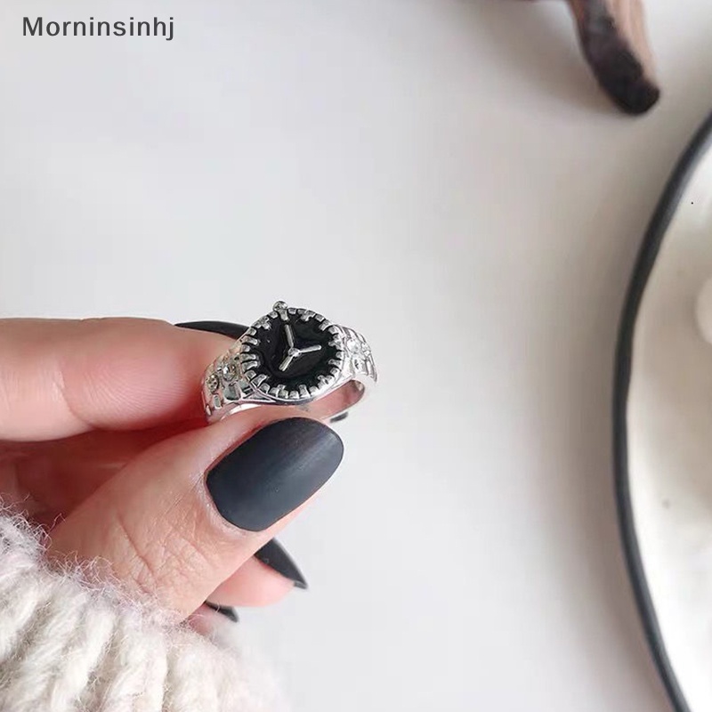 Mornin Jam Tangan Sederhana Desain Gaya Kepribadian Gadis Trendi Klasik Punk Cincin Fashion Korea Menawan Perhiasan Kreatif Untuk Wanita Hadiah id