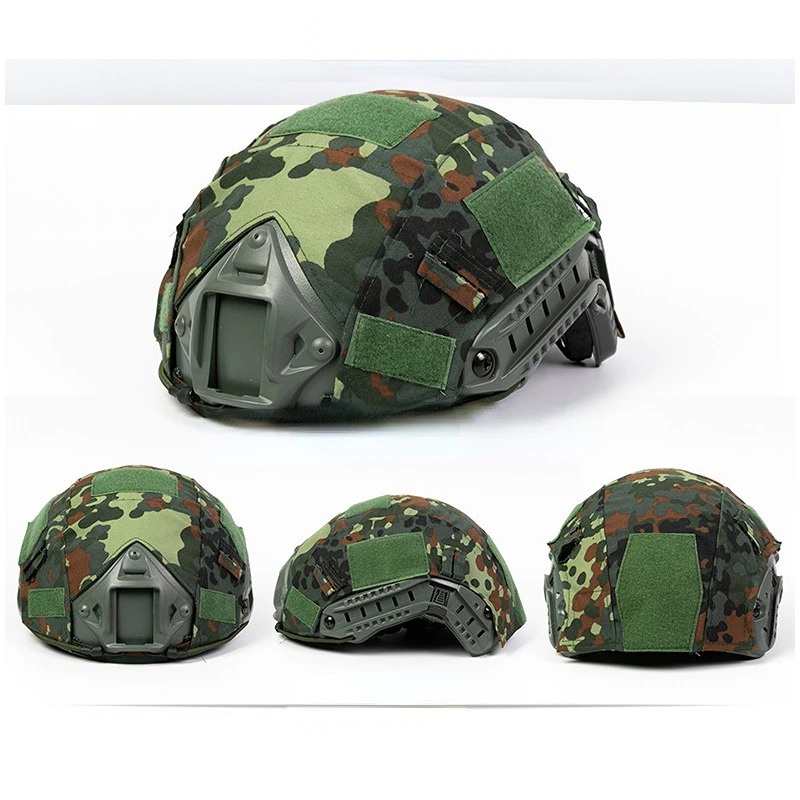 DEDOMON Cover Helm Tactical FAST Helmet Airsoft Paintball - TAC-CP - Army Green