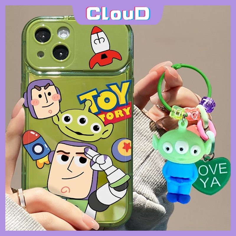 Untuk Vivo Y12i Y11 Y15 Y12s Y20A Y20G Y17 Y20 Y1S Y12A Y30G Y12 Y20i Y11s Y91C Y20s G Cute Toy Story Strawberry Bear Manyo Flip Make Up Mirror Soft Case Dengan Gelang Boneka 3D