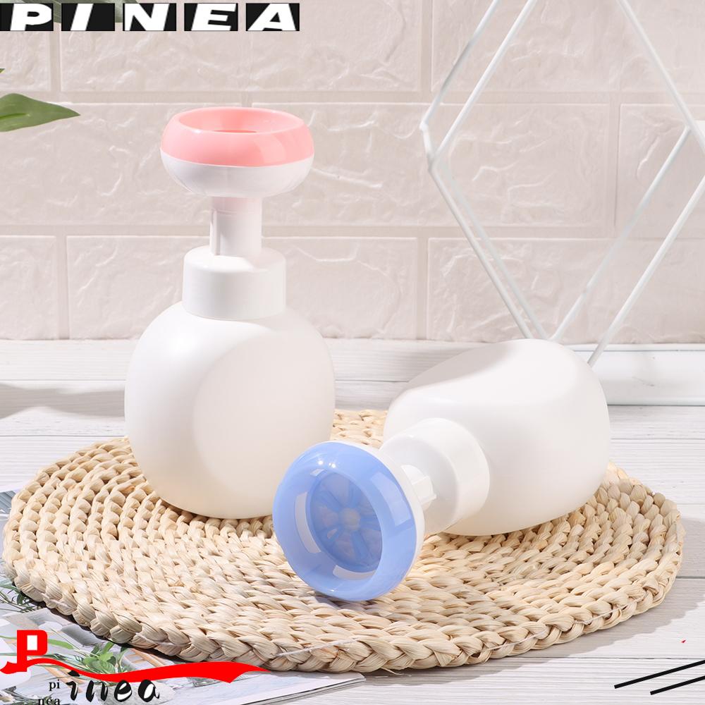 Botol Dispenser Sabun Cair / Shampoo / Hand Sanitizer Bentuk Nanas / Bunga Bahan Plastik Multi Warna