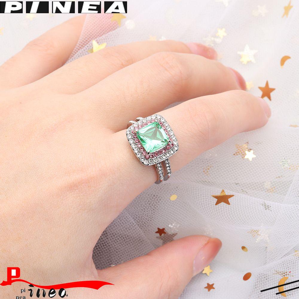 Cincin Nanas Aksesori Fashion Zirkon Sederhana