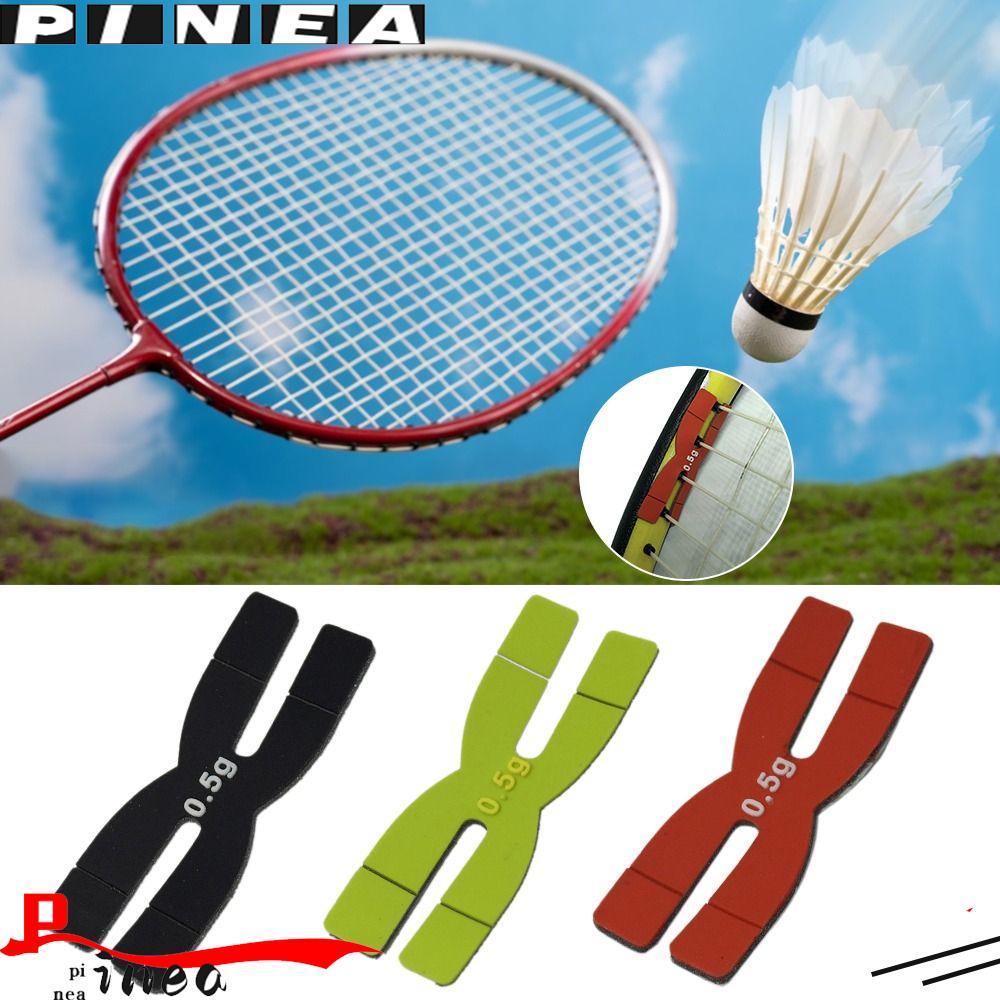 Nanas 3PCS Kepala Raket Badminton Perekat Diri Strip Perburuk Balance Tape Raket Tenis