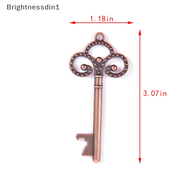 [Brightnessdin1] Key Shaped Bottle Opener Keychain Gantungan Kunci Pembuka Botol Bir Beer Opener Butik