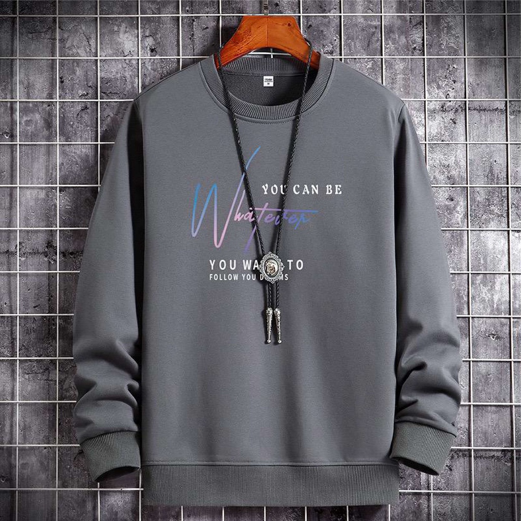 Bisa Bayar Di tempat/ BS//T-SHIRT WHATERES BAJU LENGAN PANJANG PRIA FASHION REAL PICTURE