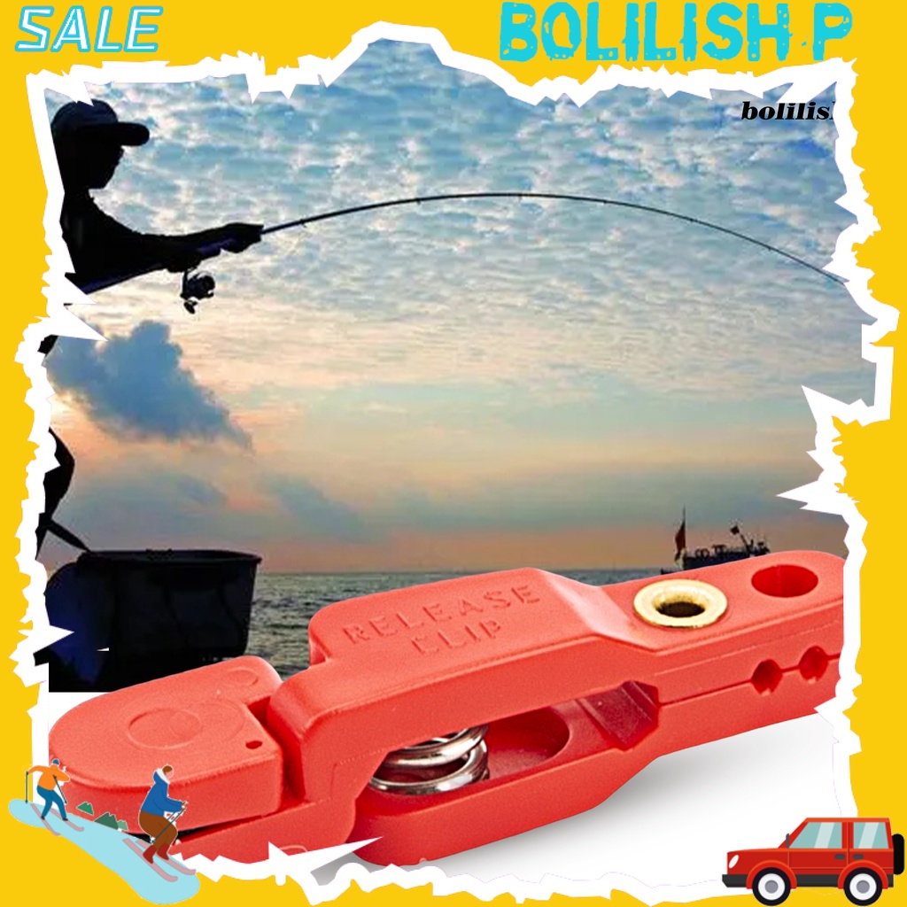 Bo-snap Release Clip Compact Quick Release Klip Pancing Troli Ketegangan Berat Bahan Plastik Untuk Memancing Offshore