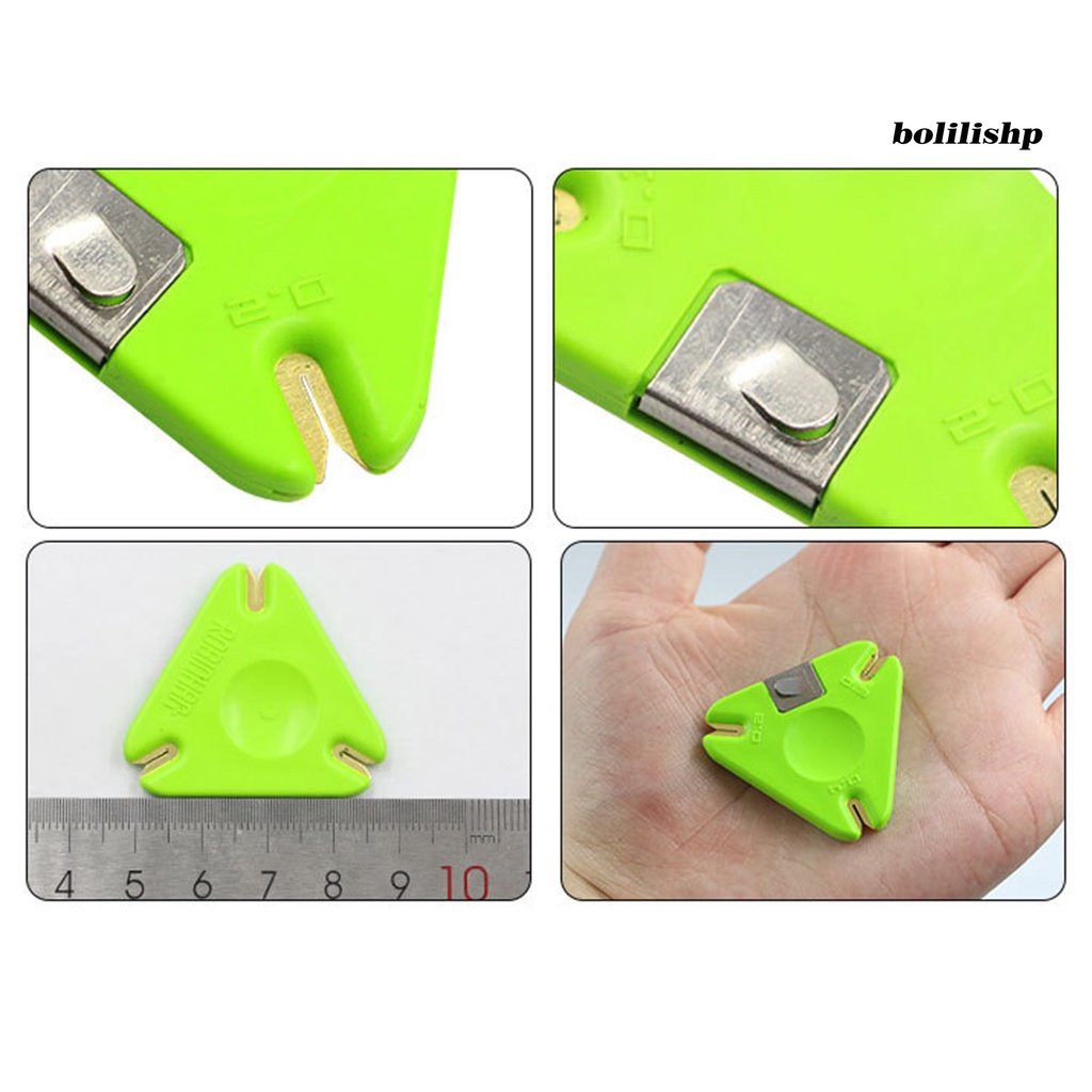 Bo-alat Kupas Mancing Tahan Aus Kuat Dan Kokoh Simple Digunakan Ukuran Kecil Plastik Ringan Reusable Stainless Portable Line Cutter Fishing Tackle