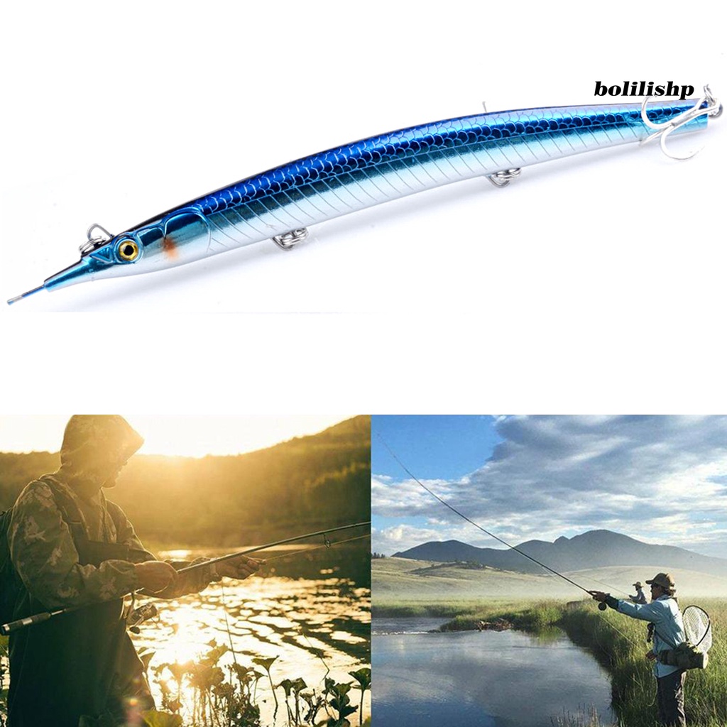 Bo-18cm/64g Memancing Umpan Warna Terang 3D Fisheyes Universal Simulasi Kulit Hidup Menangkap Ikan Kait Tajam Tuna Laut Memancing Tenggelam Pensil Keras Palsu Umpan Peralatan Memancing