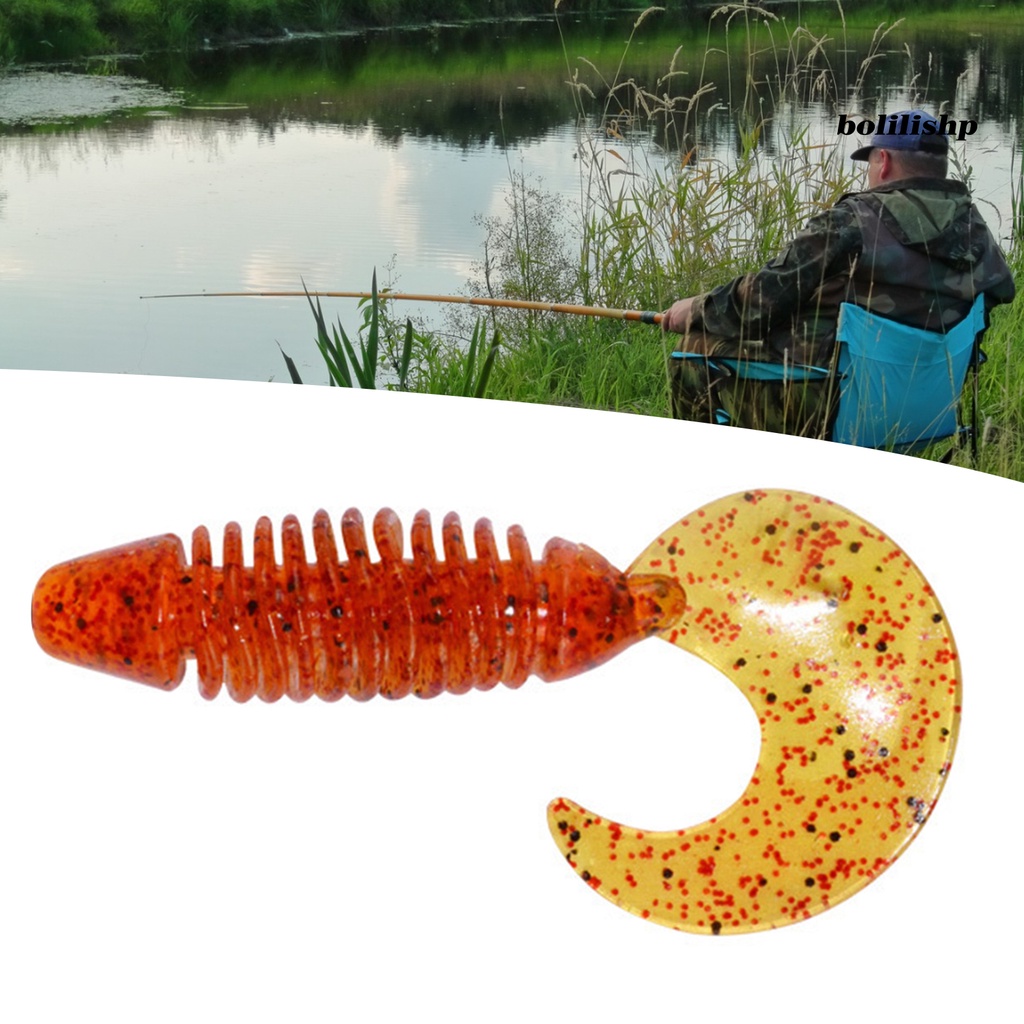 Bo-6pcs 60mm/3g Umpan Pancing Bentuk Novel Meningkatkan Laju Ikan Lempar Panjang Simulasi Desain Warna Cerah Memancing Umpan Untuk Memancing Tanah