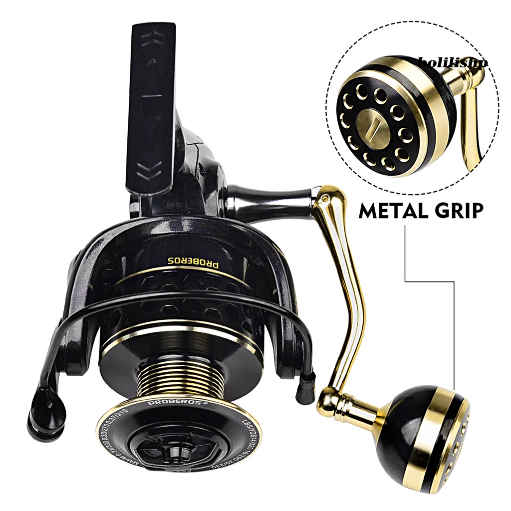 Bo-spinning Reel 3BB Ultra-light Halus Nyaman Grip Portable High-speed Metal Long Casting Sea Fishing Wheel Perlengkapan Memancing