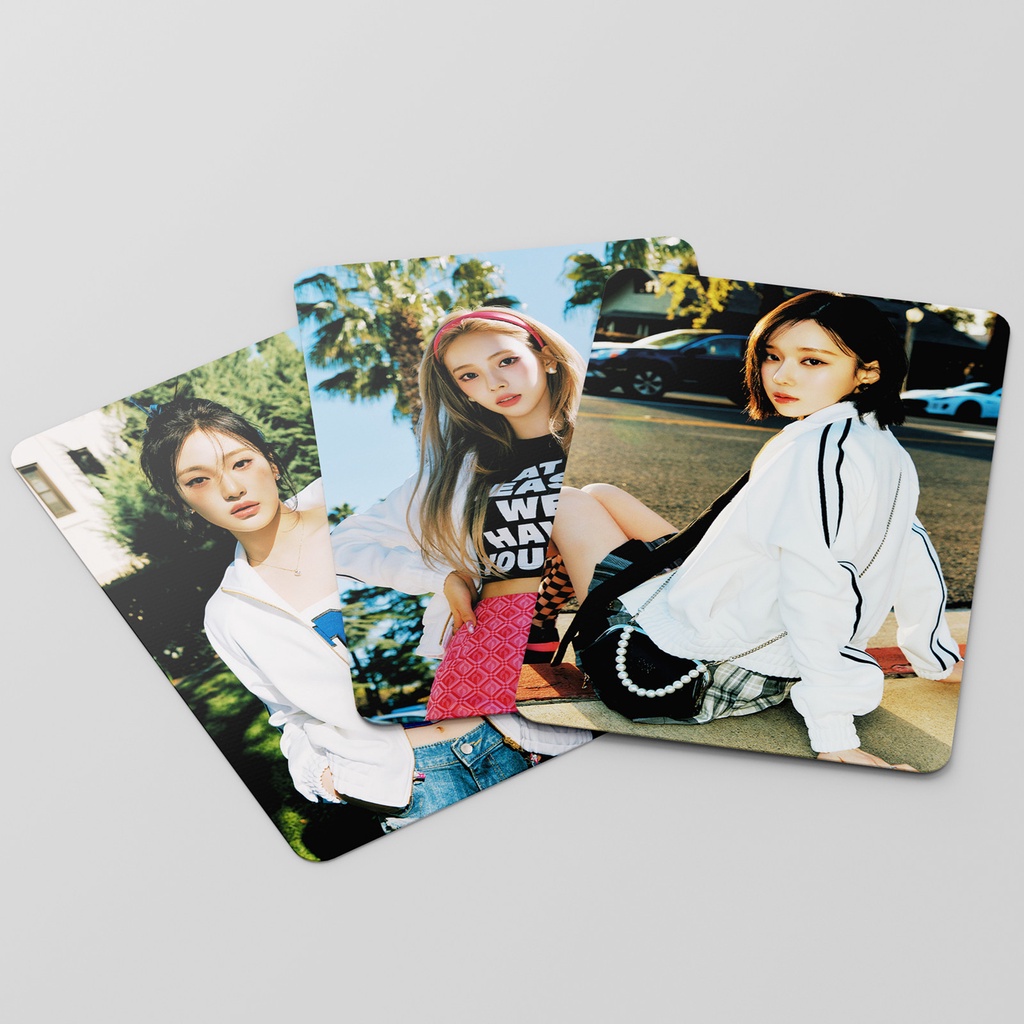 55pcs/box AESPA 3rd Mini Album MY WORLD Photocards KARINA GISELLE WINTER NINGNING Kartu Lomo Kpop Postcards