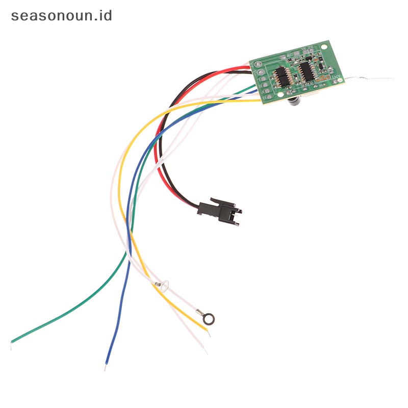 Seasonoun 2.4G 4CH RC Remote Control Sirkuit PCB Papan Pemancar Dan Penerima Remote Control Mainan Antena Radio System.