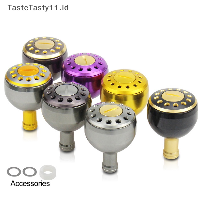 Tastetasty knob Gagang Gulungan Pancing Untuk Roda Pemutar Tipe32 mm &amp; 38tombol mmalloy Dengan shaft.