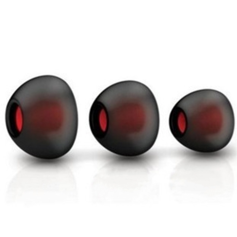 6pcs/3pasang Sederhana Tahan Lama S/M/L Universal Silikon Anti-Alergi Detachable Replacement Headset Eartips Compact Shockproof Comfotable In-ear Earphone Earbuds