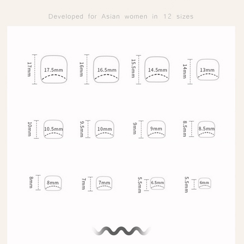 F040-f080 Paku Tips Kaki Palsu Buatan Foot Fake Nails Isi 24pcs/box