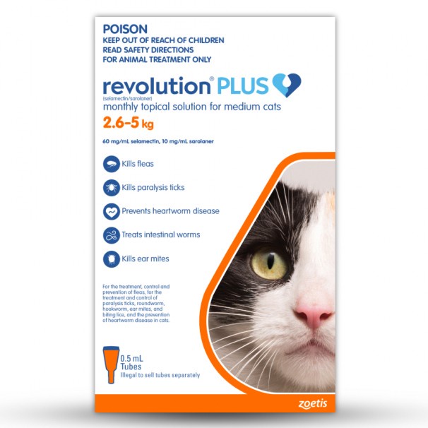 Revolution PLUS for Cat &amp; Kitten - Obat Anti Kutu Kucing