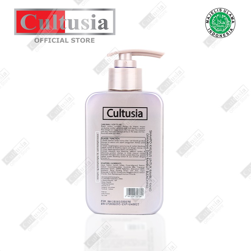 Cultusia True Color Shampo Grey Explora 180 ML