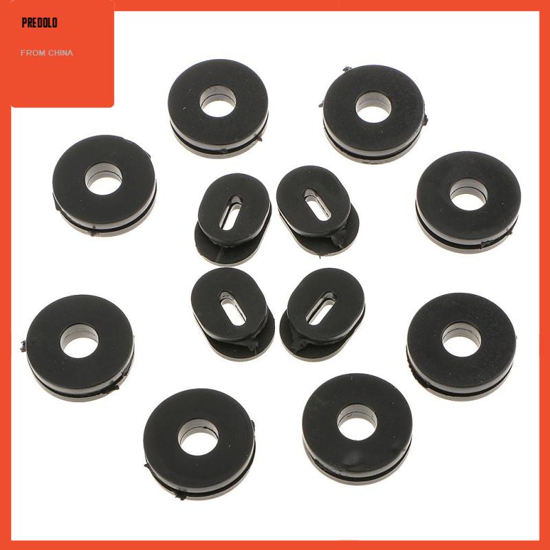 [Predolo] Set 12pcs Grommet Tutup Samping Karet GS125 Untuk Motor Suzuki