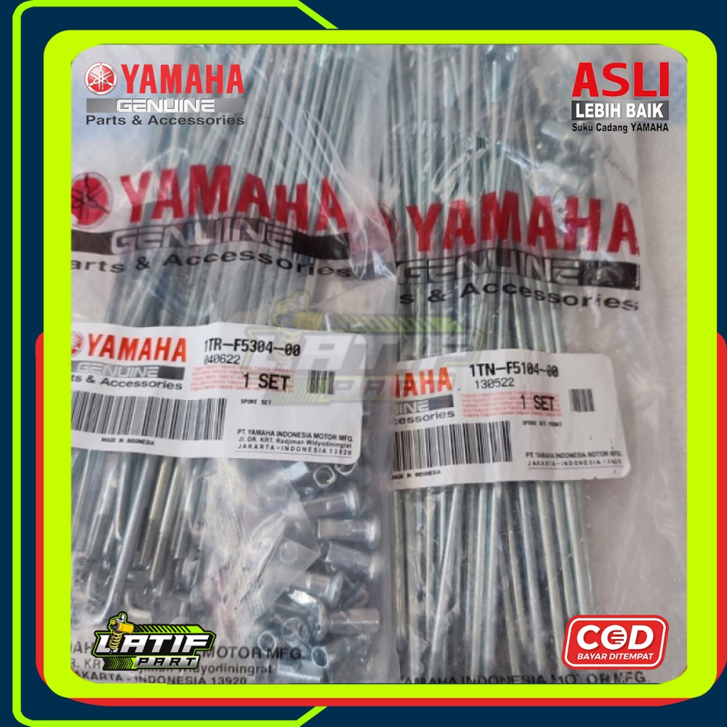 Spoke Set RX-KING Jari-Jari RX-KING Depan Belakang Original Yamaha
