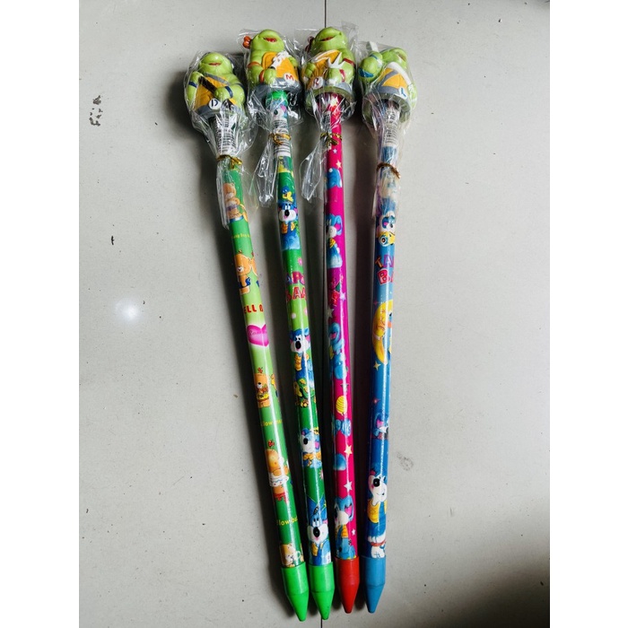 

pensil jumbo motif kura kura ninja satuan -zilong