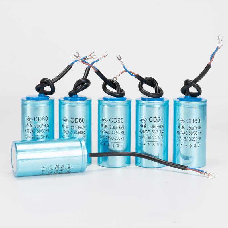 Velvetvibes02 Cd60 Kapasitor Motor Starting 450V 100Uf / 200Uf / 300Uf