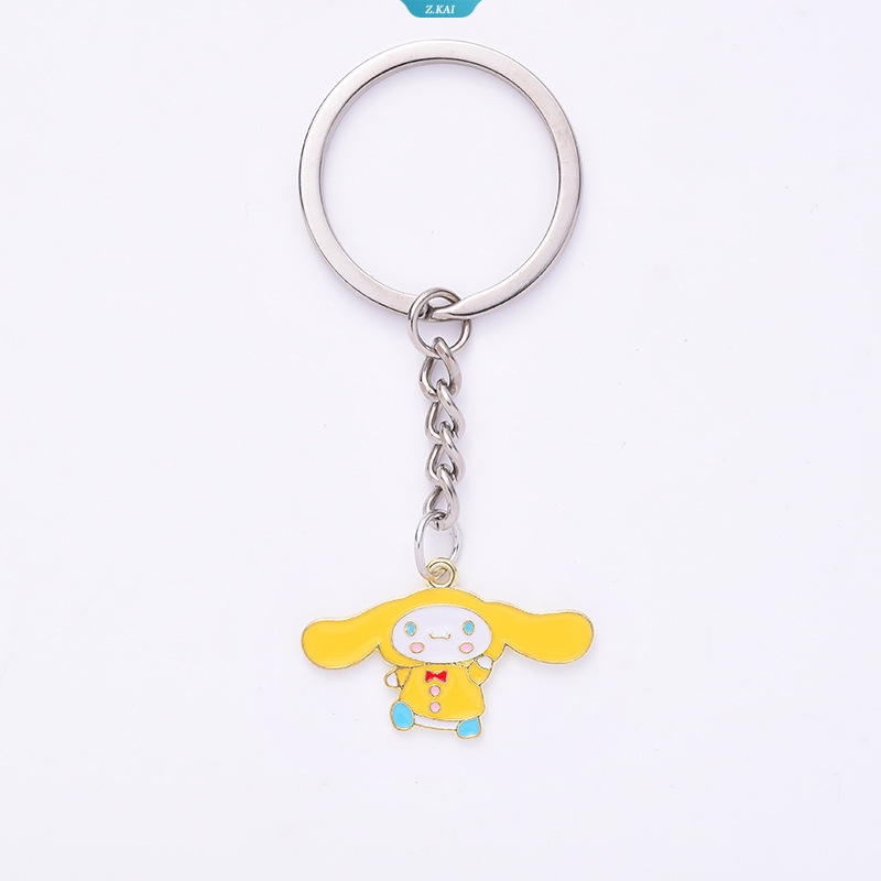 Kreatif Sanrio Seri Hewan Gantungan Kunci Akrilik Cinnamoroll Keychain Tas Liontin Aksesoris Mainan Anak Hadiah [ZK]