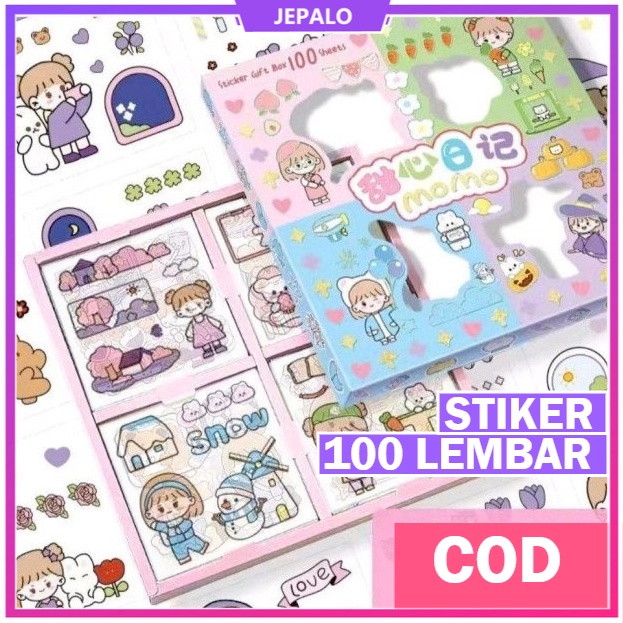 

STIKER VIRAL ISI 100 LEMBAR STICKER KOREA ISI 100 PCS RAINBOW DECO AESTHETIC CASE HP DIARY DIY BUJO SCRAPBOOK MOMO NINI GIRL TUMBLER BINDER JEPALO SHOP MAKASSAR