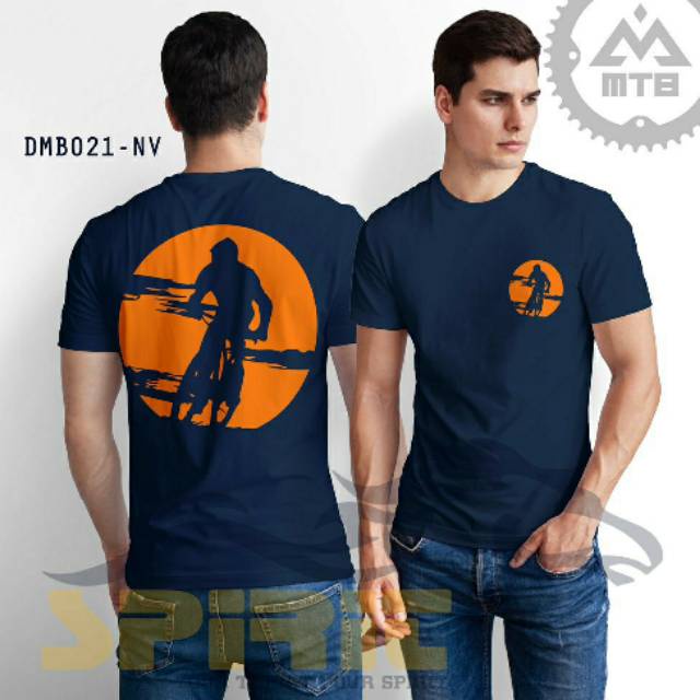 Baju Pria Gowes Sepeda Kaos Sepedah Mtb Thrill
