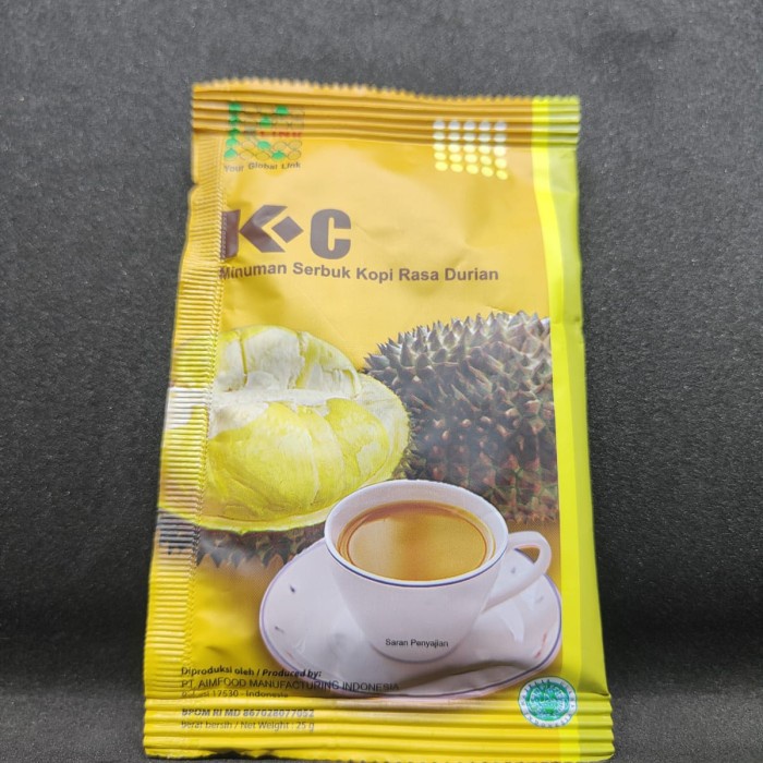 kopi durian sachet satuan k kopi duren klink