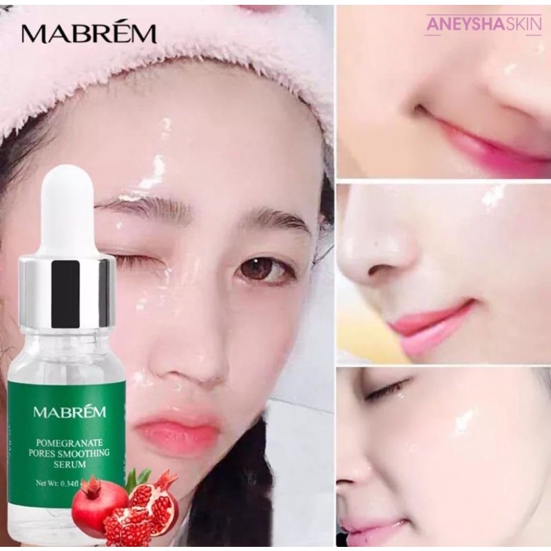 MABREM POMEGRANATE PORES SMOOTHING SERUM/ SERUM OPEN PORE MENUTUP PORI-PORI WAJAH