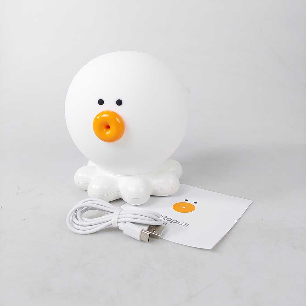 TD - LMP Toyella Lampu Tidur LED Model Gurita Silikon Lamp Warm White 5W - 352A