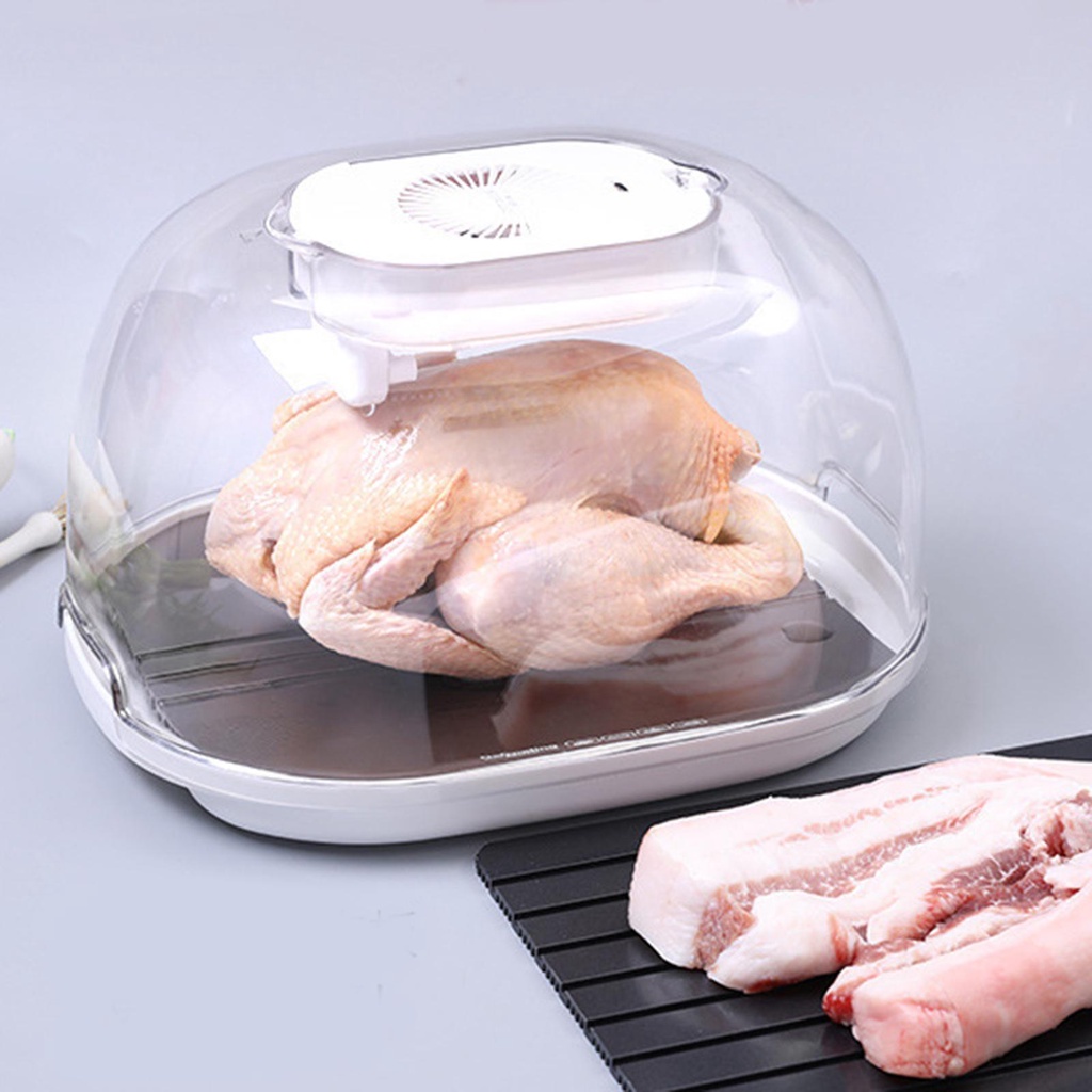 Mesin Pencair Cepat Daging Dapur USB Rechargeable Kapasitas Baterai 1800mAh
