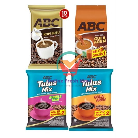 

Abc Aneka Kopi Instan gula susu Aren tulus mix baru gula aren buble gum - Online Fresh Mart Denpasar