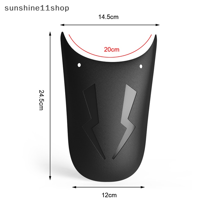 Sho Sepeda Motor Universal Memanjang Spakbor Depan Belakang Atau Depan Roda Extension Spakbor Mudguard Splash Guard Untuk Motor N