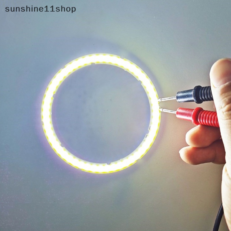 Sho -1 LED Bentuk COB 12V DC 20mm-120mm COB Ring Untuk Bohlam DIY N