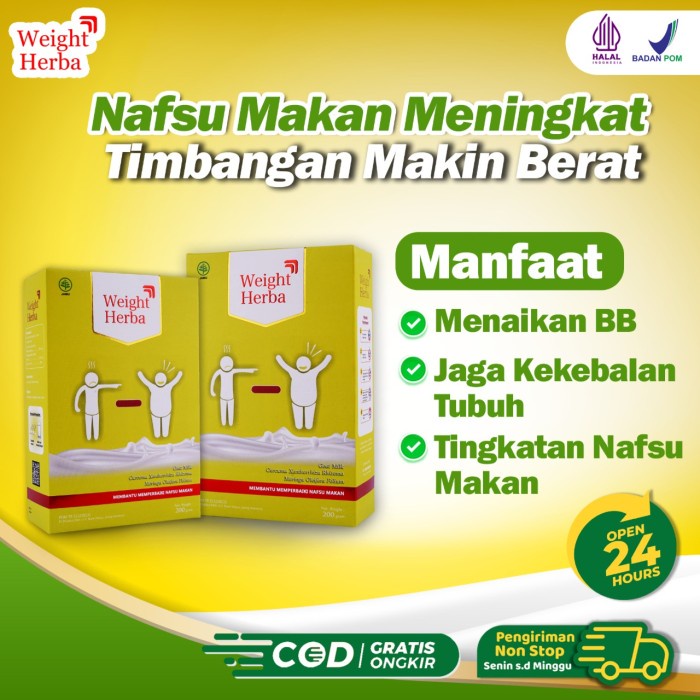 

Terjangkau WEIGHT HERBA SUSU ETAWA - TURUNKAN KADAR GULA DARAH & PENGGEMUK BADAN