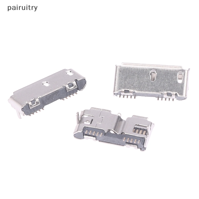 Prt 3Pcs G42Y Micro USB 3.0 B Type SMT Female Socket Connector Untuk Hard Disk Drives Antarmuka Data PRT