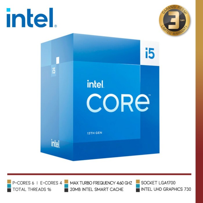 Intel Core i5-13400 2.5GHz Up To 4.6GHz Cache 20MB Box