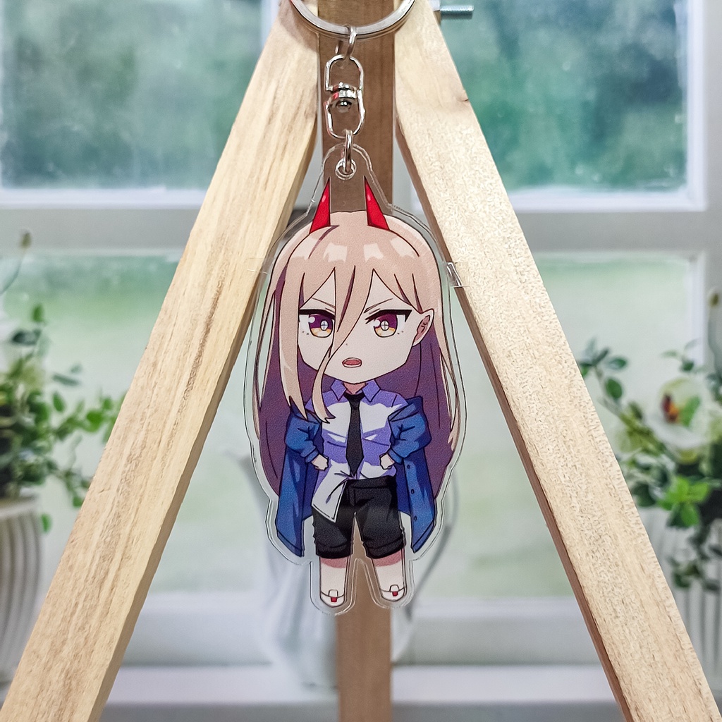 Chainsaw Man | Keychain | Gantungan Kunci Power