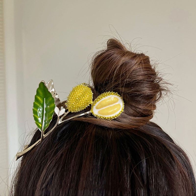 Baru Paduan Durian Rambut Cakar Kepribadian Fashion Rambut Klip Jepit Rambut Wanita Aksesoris Rambut