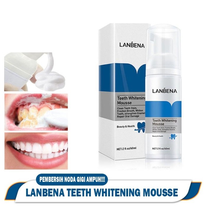 Teeth Whitening Essence Lanbena Pemutih Gigi Kuning Penghilang Kerak