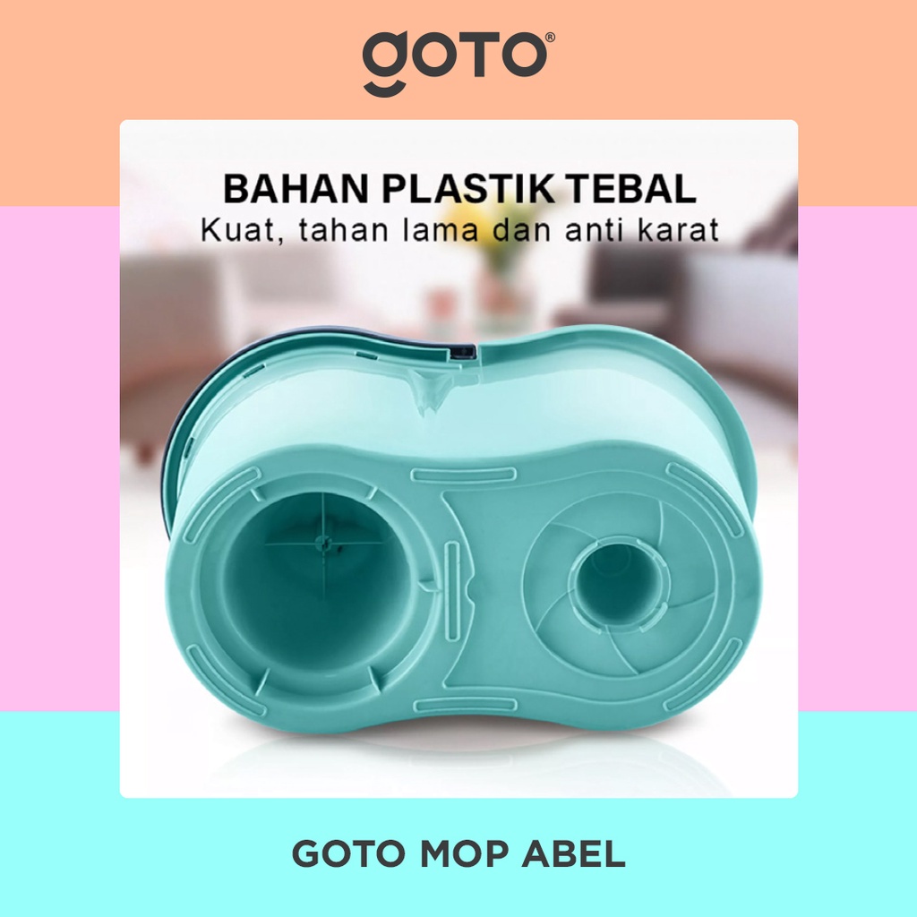 Goto Abel Alat Pel Lantai Pembersih Lantai Spin Mop Ultra