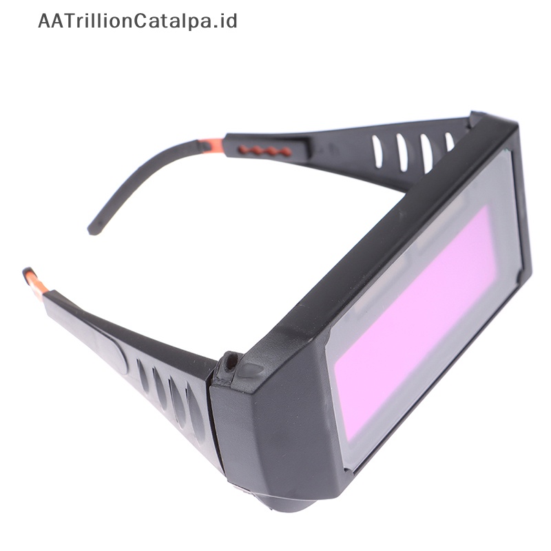 Aatrillioncatalpa Helm Las Auto Darkening Berubah Cahaya Otomatis Goggle Glasses ID